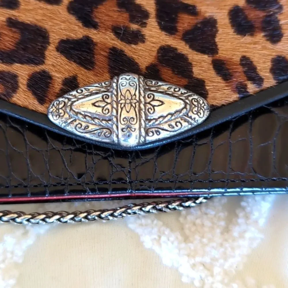 Brighton Cheetah Bellissimo Crossbody Wallet 🐆